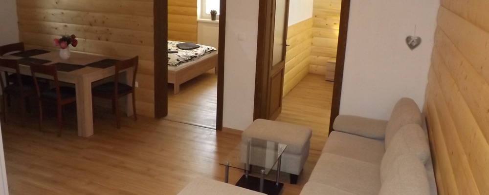 Malý apartmán - obývacia izba